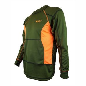 T-shirt tecnica supreme full green maniche lunghe