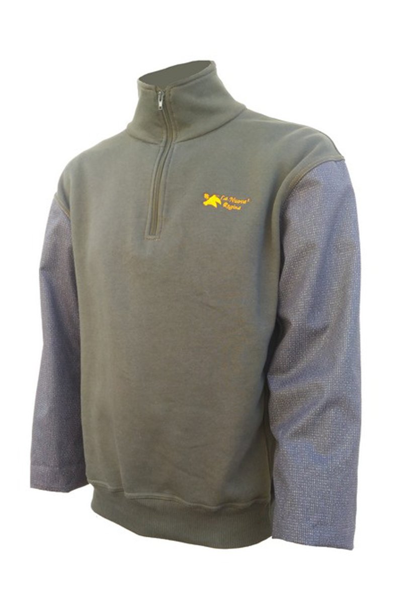 Maglia Supreme mezza zip con maniche in kevlar La Nuova Regina