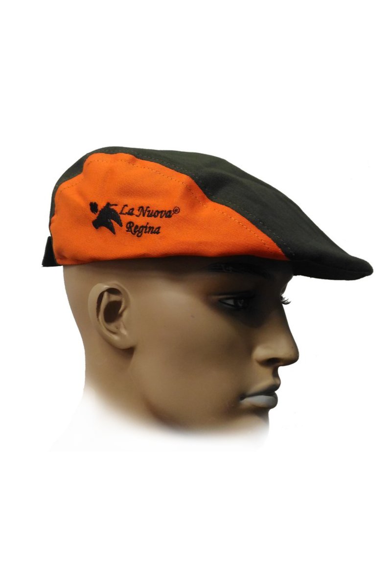Coppola Supreme in cordura verde e arancio La Nuova Regina - immagine 2