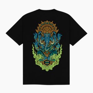 Tee DLYNR Ganesha Black