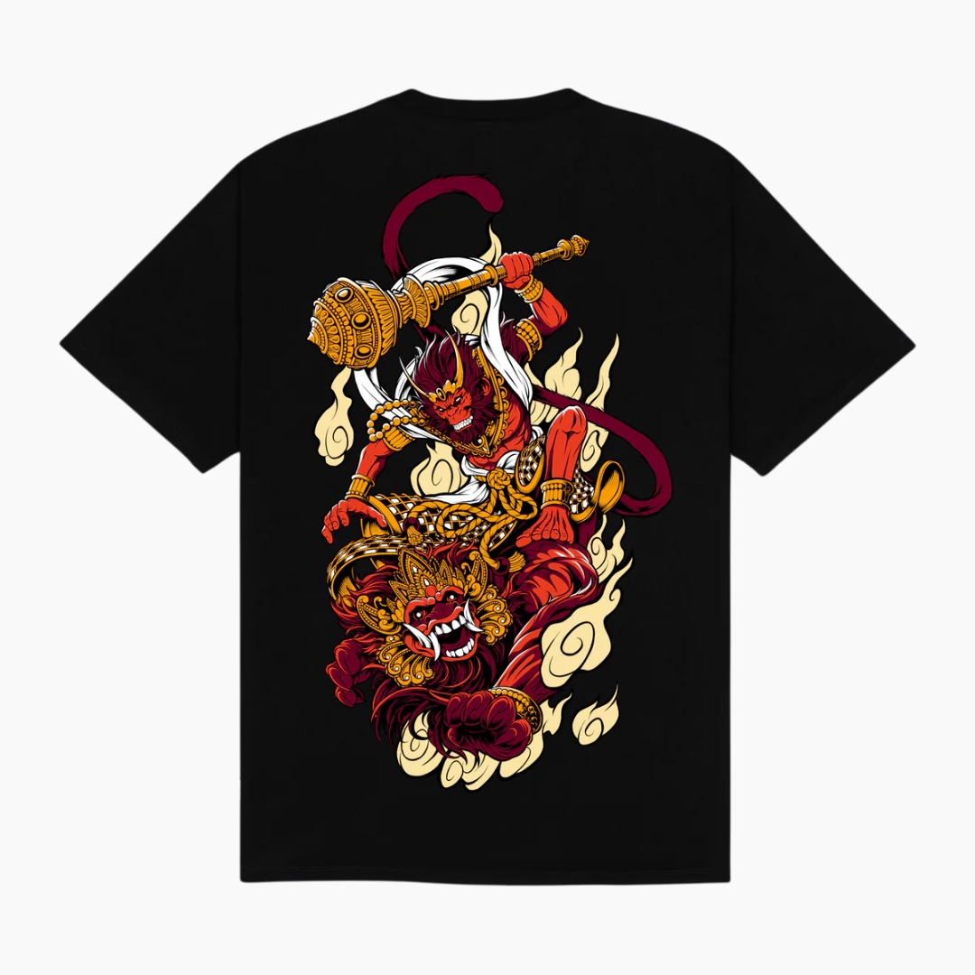 Tee DLYNR Hanuman Black - immagine 2