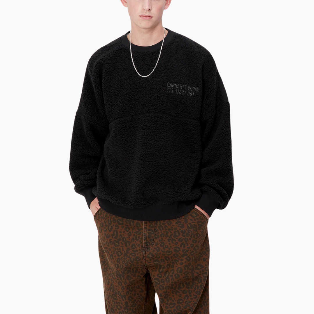 Felpa CARHARTT WIP Coordinate Black - immagine 5