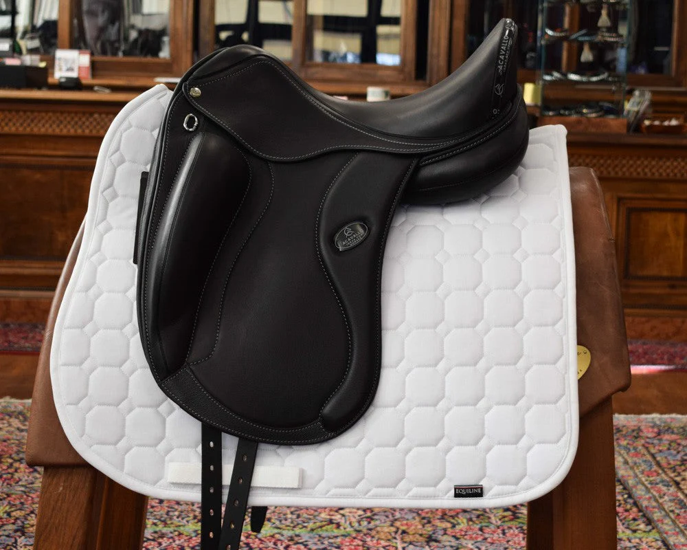 SOTTOSELLA DRESSAGE EQUILINE OCTAGON - BIANCO - immagine 3