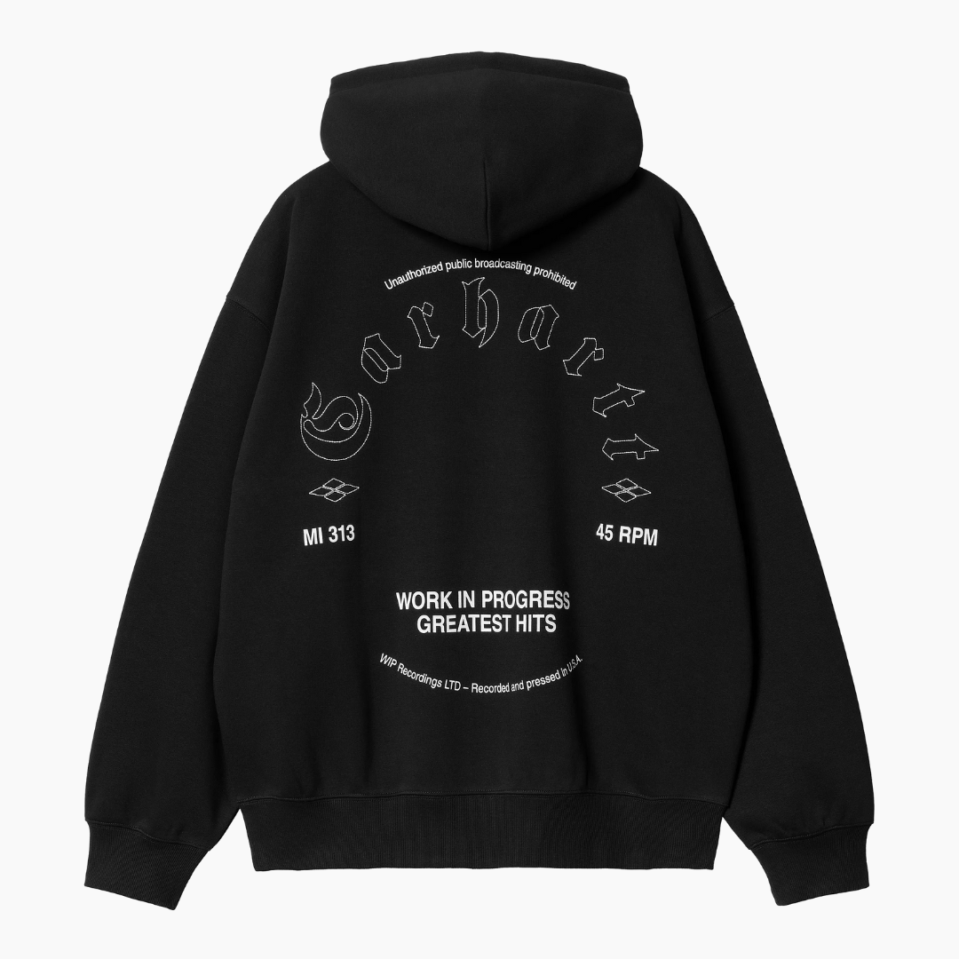 Felpa CARHARTT WIP Greatest Hits Black - immagine 2