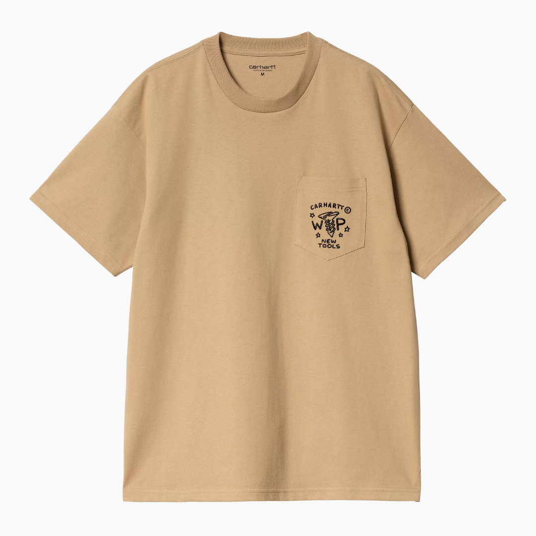 Tee Carhartt WIP Fragments Brown - immagine 2