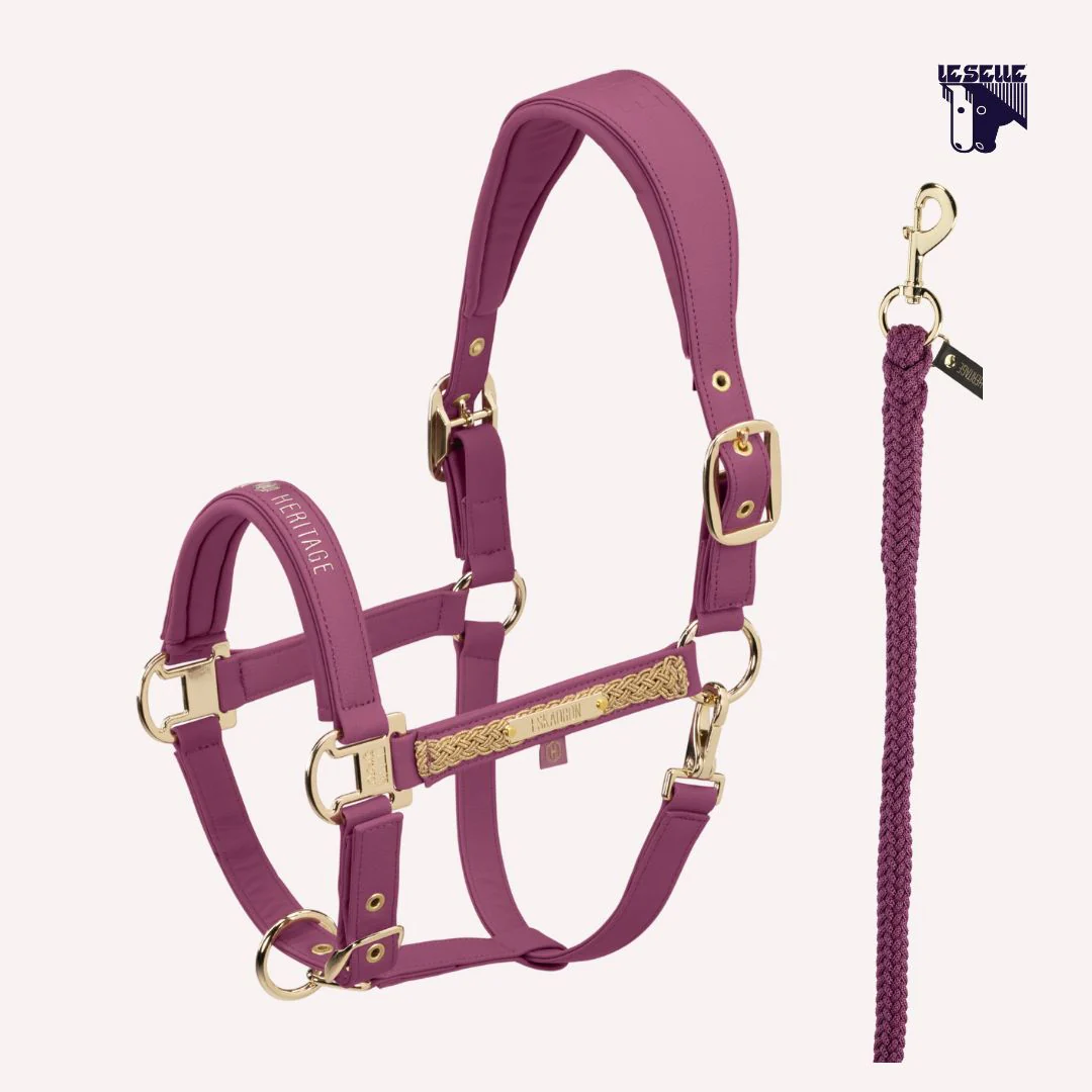 CAVEZZA E LUNGHINA ESKADRON FAUX LEATHER HERITAGE - WILD BERRY - immagine 3