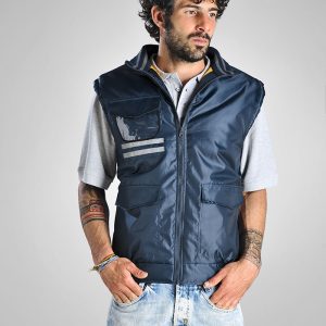 GILET SLOW BLU