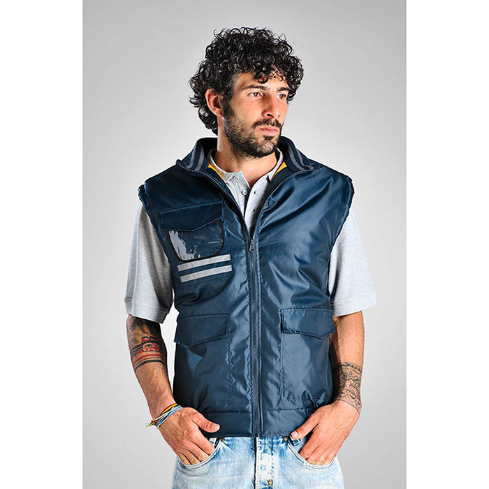GILET SLOW BLU - immagine 7