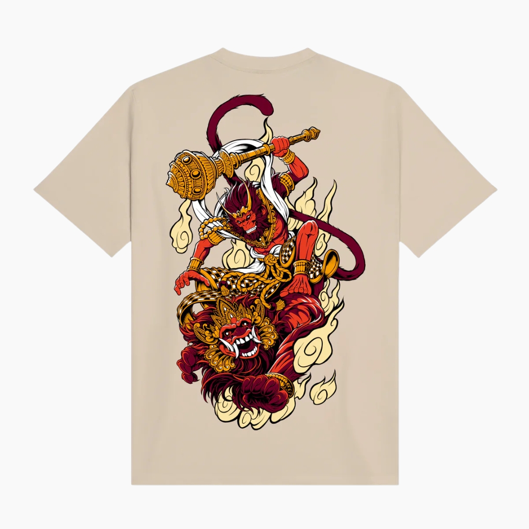 Tee DLYNR Hanuman Beige - immagine 2