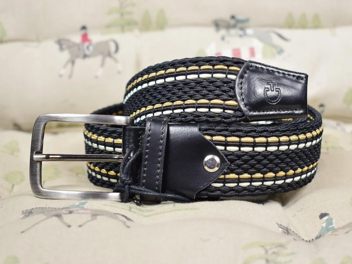 CINTURA UOMO CT 3 STRIPE STRETCH - immagine 3