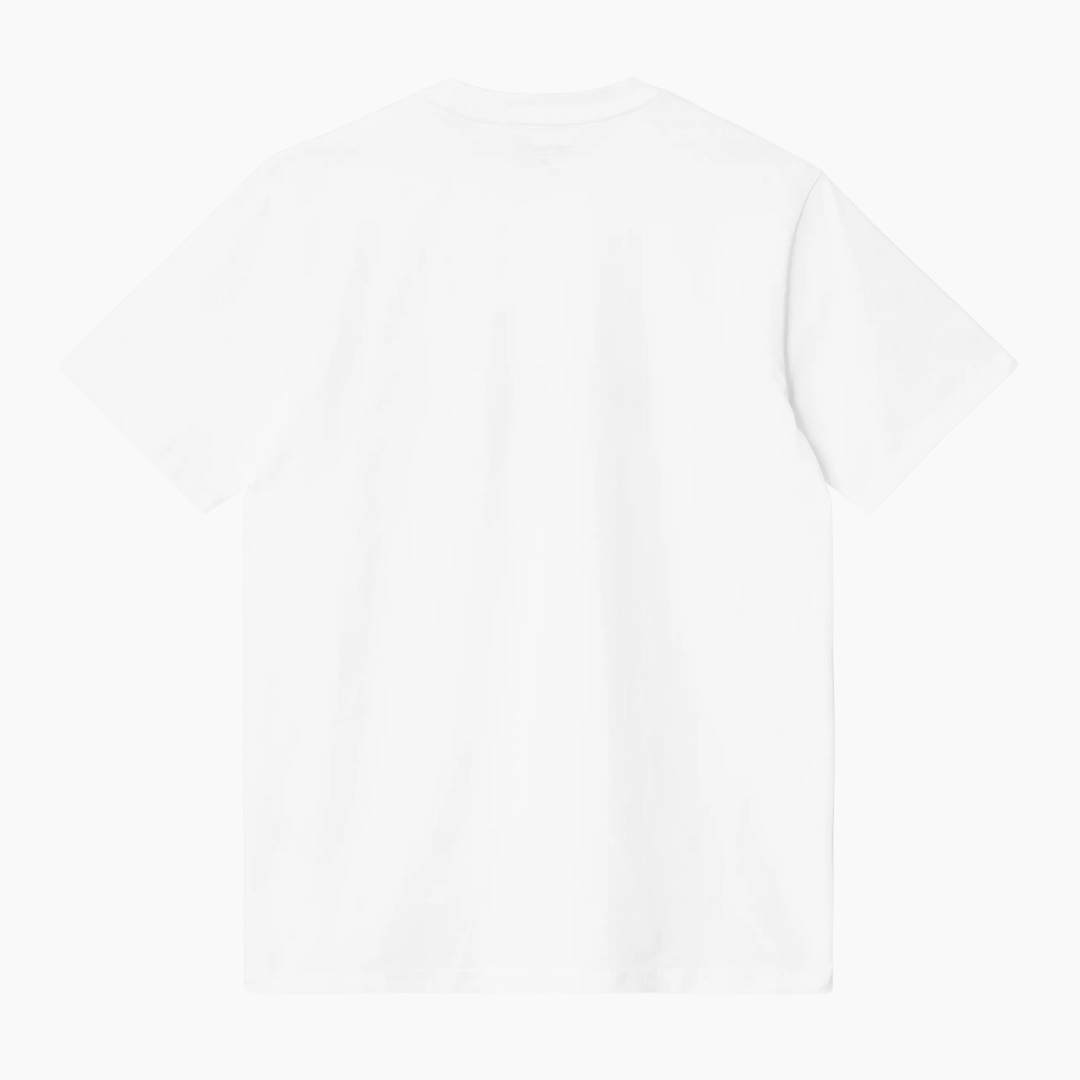Tee Carhartt WIP Script White - immagine 3
