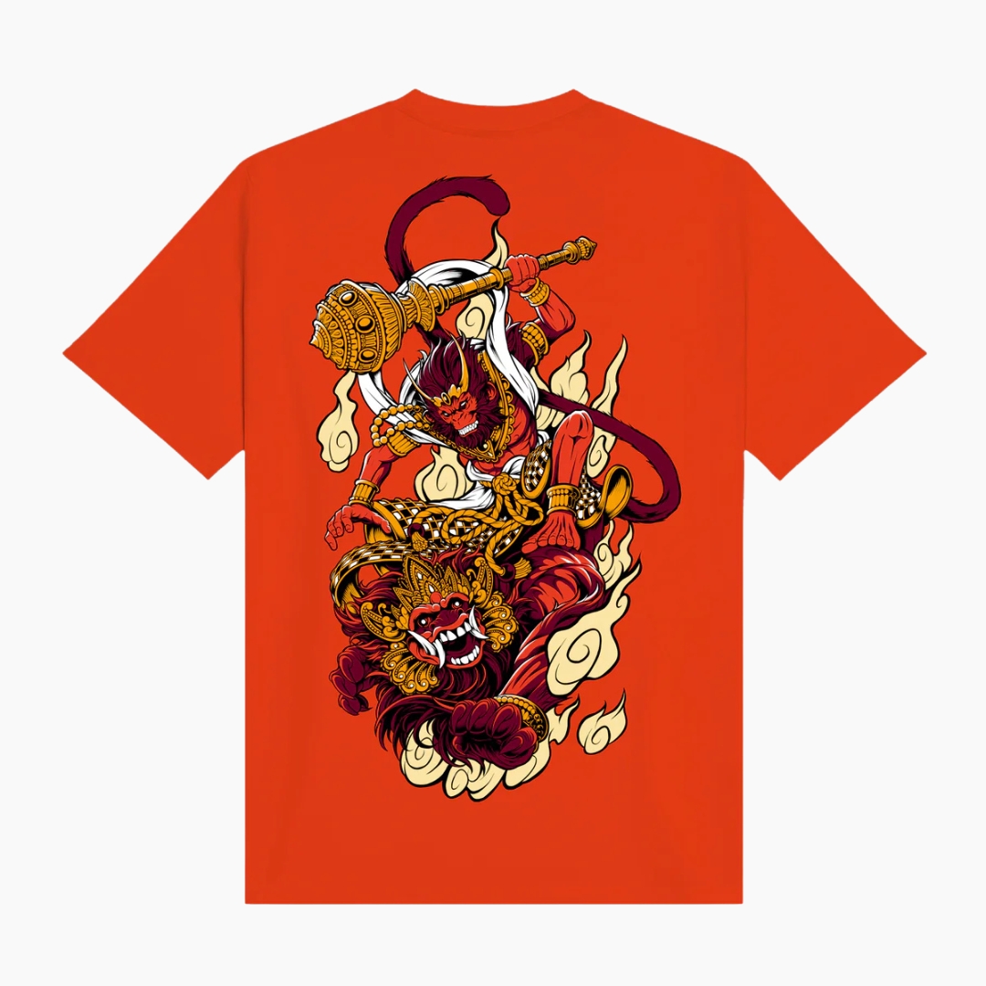 Tee DLYNR Hanuman Arancione