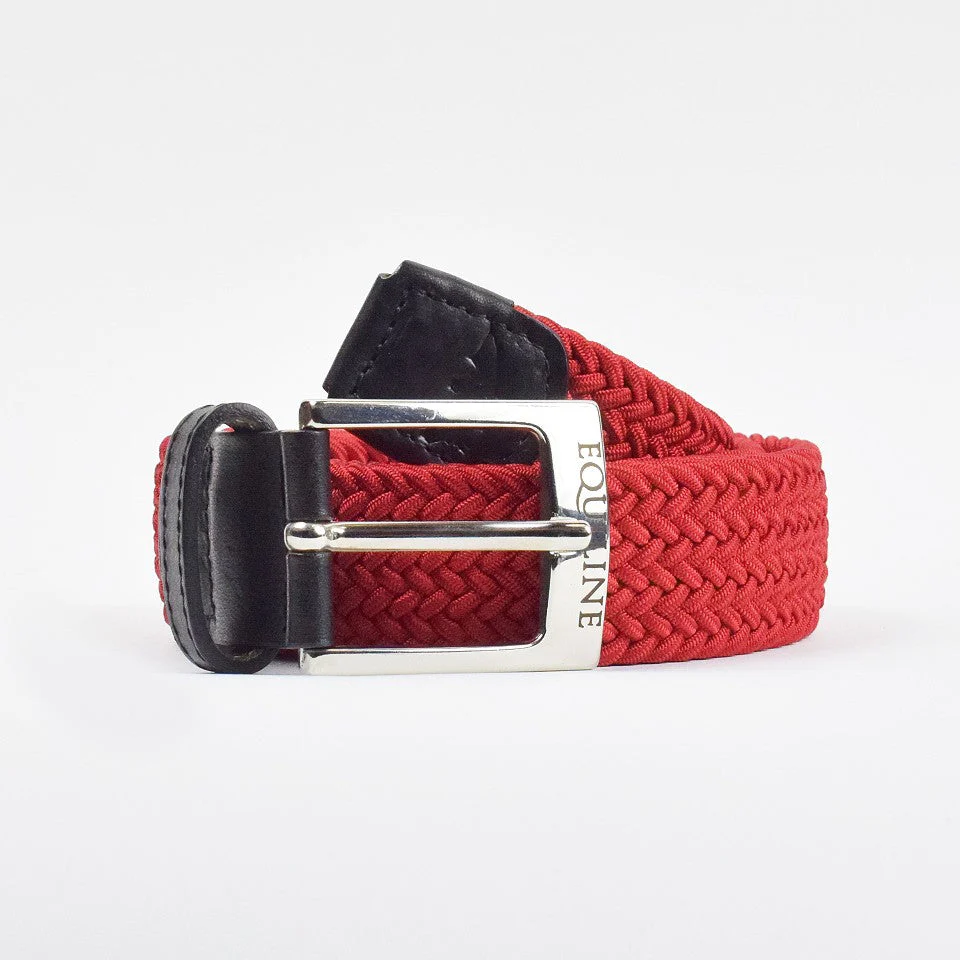 CINTURA UNISEX EQUILINE ROSSA - immagine 2