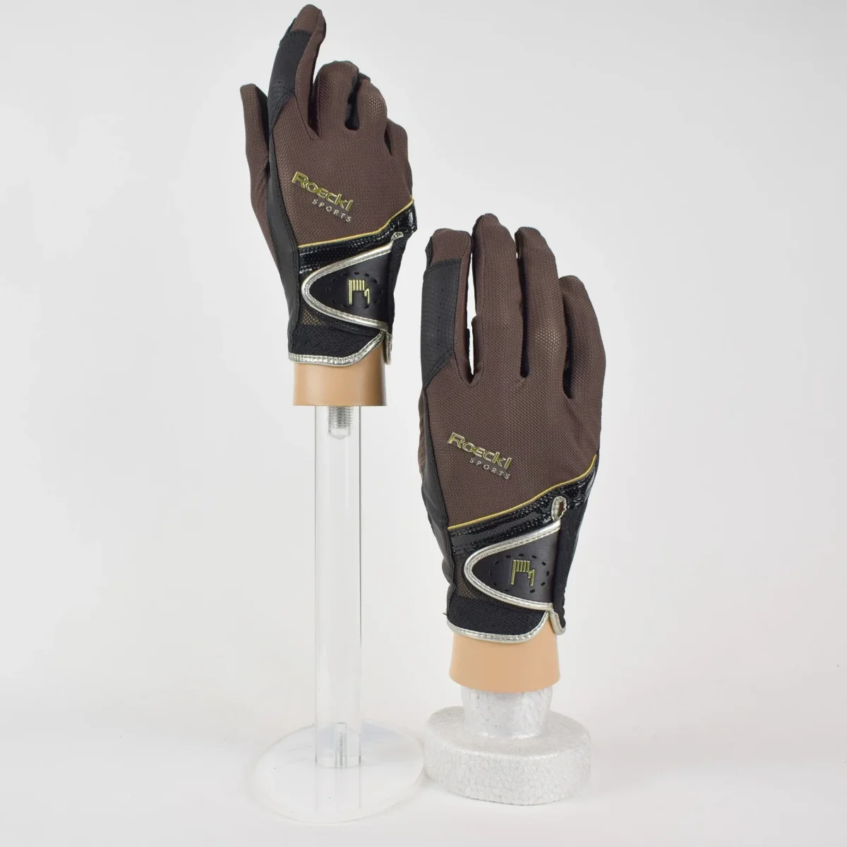 GUANTI ROECKL MADRID MARRONE - immagine 2