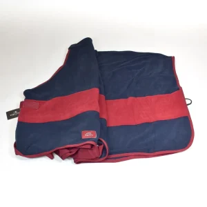 COPERTA IN PILE EQUILINE STEVE - BLU