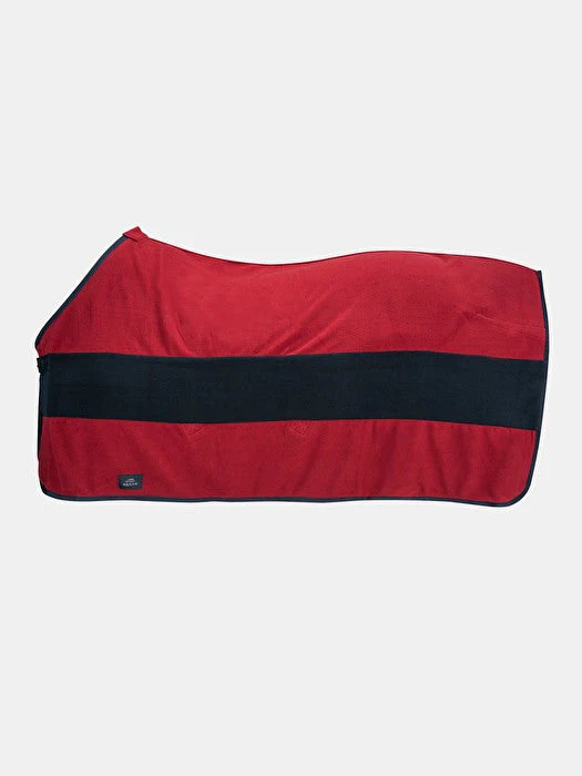 COPERTA IN PILE EQUILINE STEVE - BORDEAUX - immagine 3