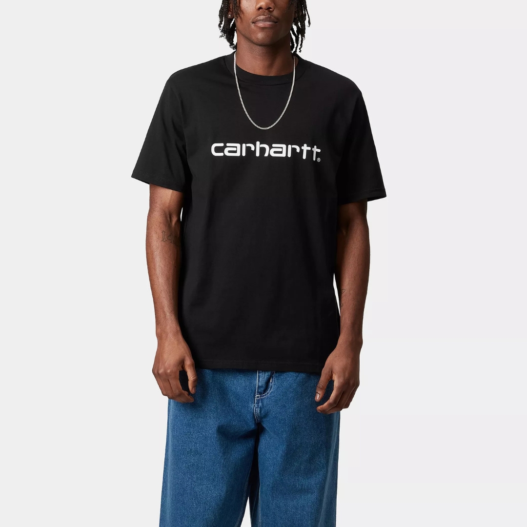 Tee Carhartt WIP Script Black - immagine 4