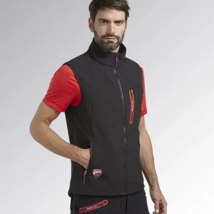 GILET DIADORA NERO DUCATI