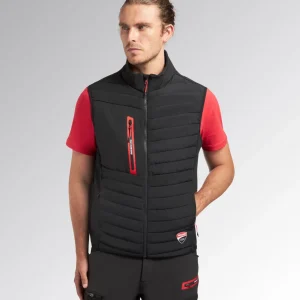 GILET DIADORA NERO MOTOR DUCATI