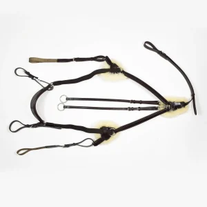 PETTORALE "EVENT" EQUESTRO - MARRONE