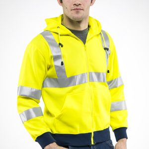 Felpa FLASH full zip con cappuccio