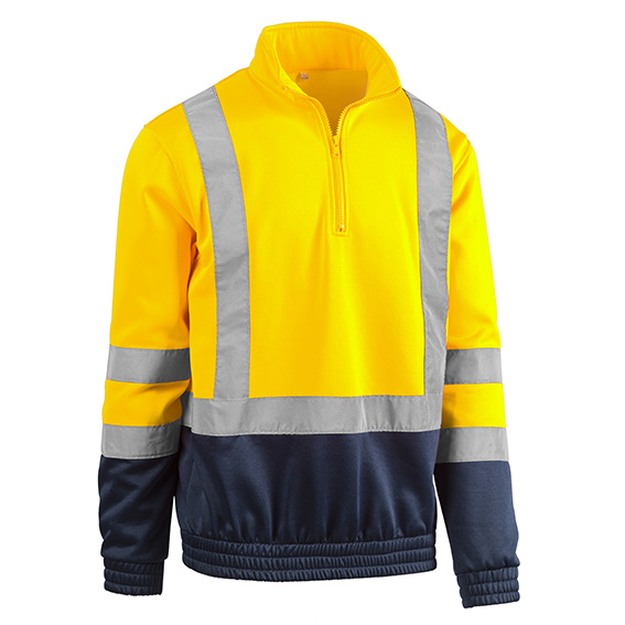 Felpa SMASH HV mezza zip - immagine 4