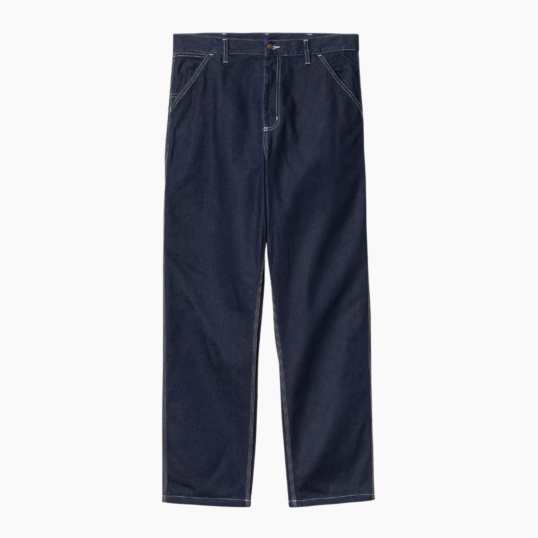 Carhartt WIP Single Knee Blue Rinsed - immagine 3