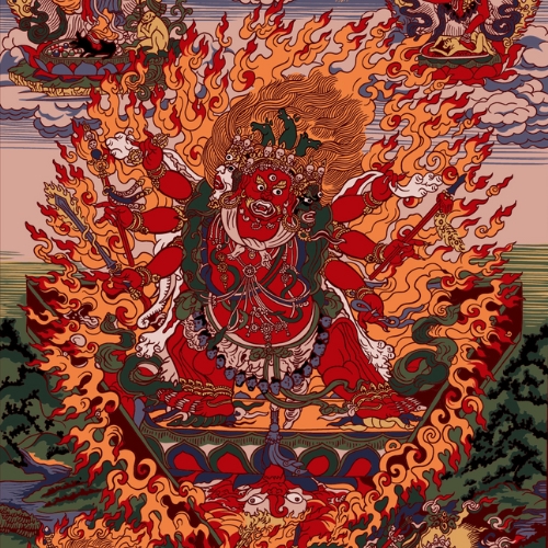 Pullover DLYNR HAYAGRIVA Brown - immagine 4