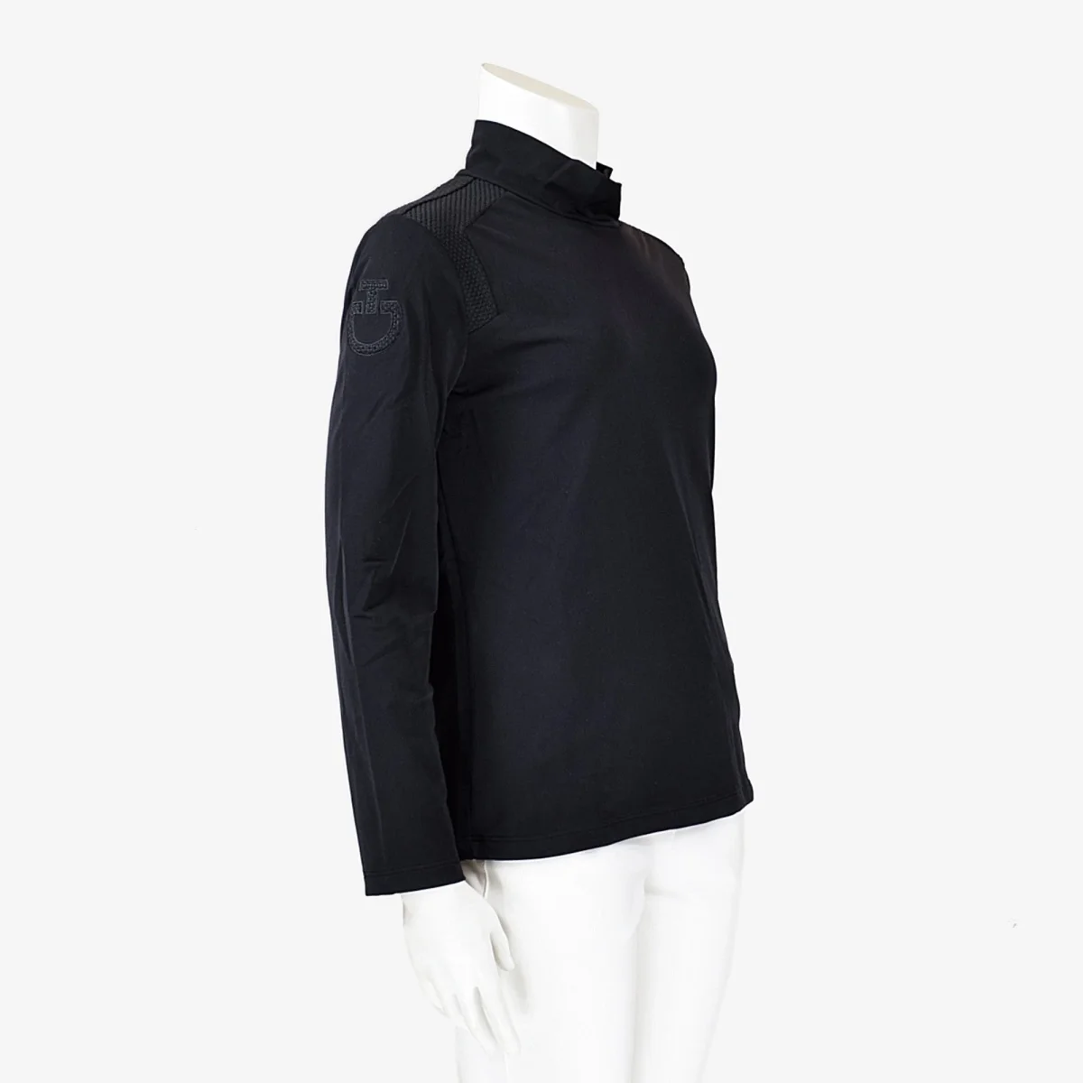 CAVALLERIA TOSCANA JERSEY FLEECE TURTLENECK