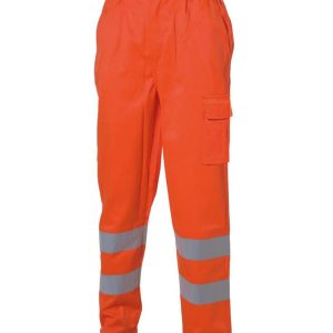 Pantalone alta visibilità fustagno arancione