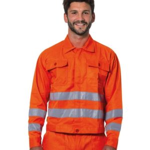 Giubbino arancio alta visibilità