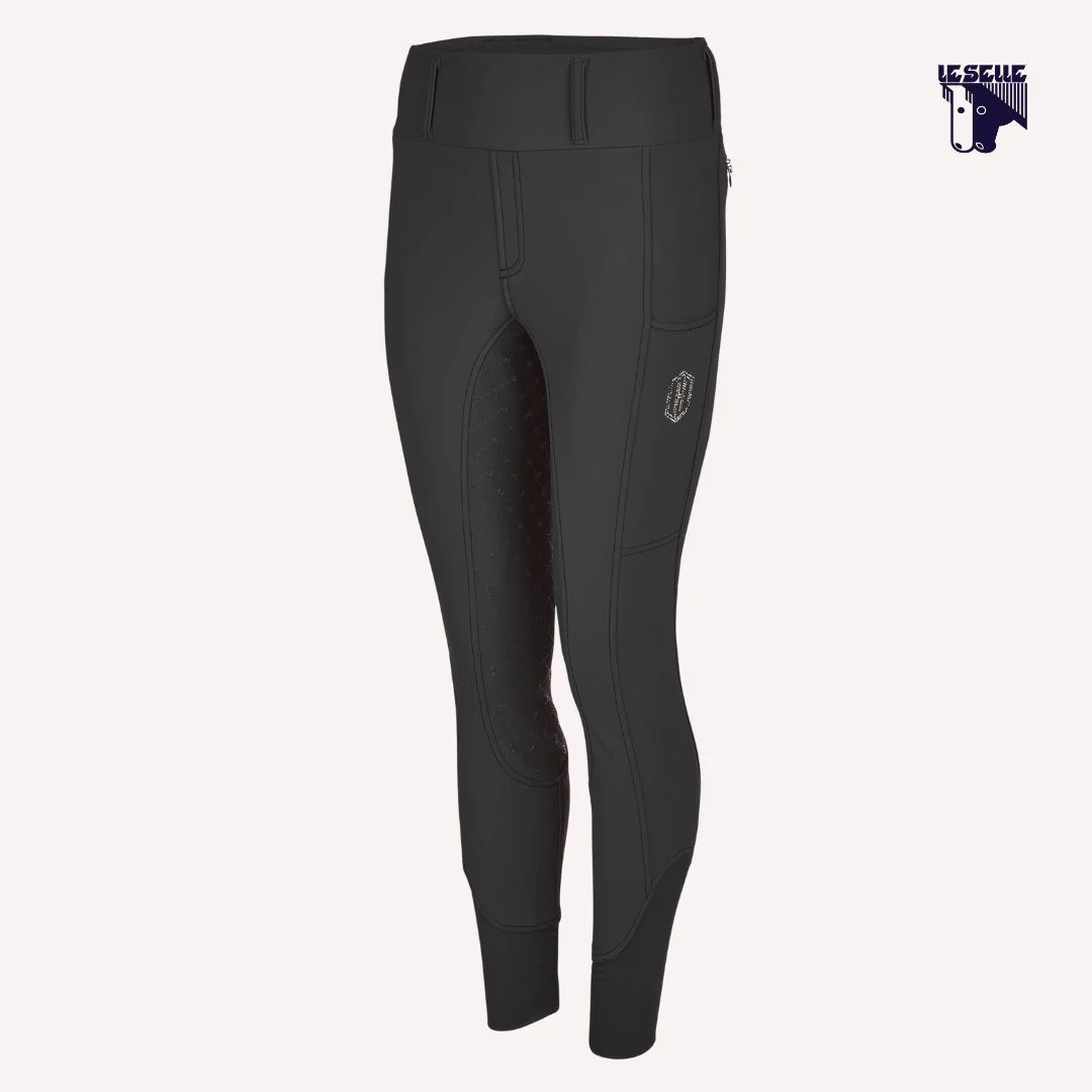 LEGGINGS DONNA ESKADRON HERITAGE - NERO - immagine 2