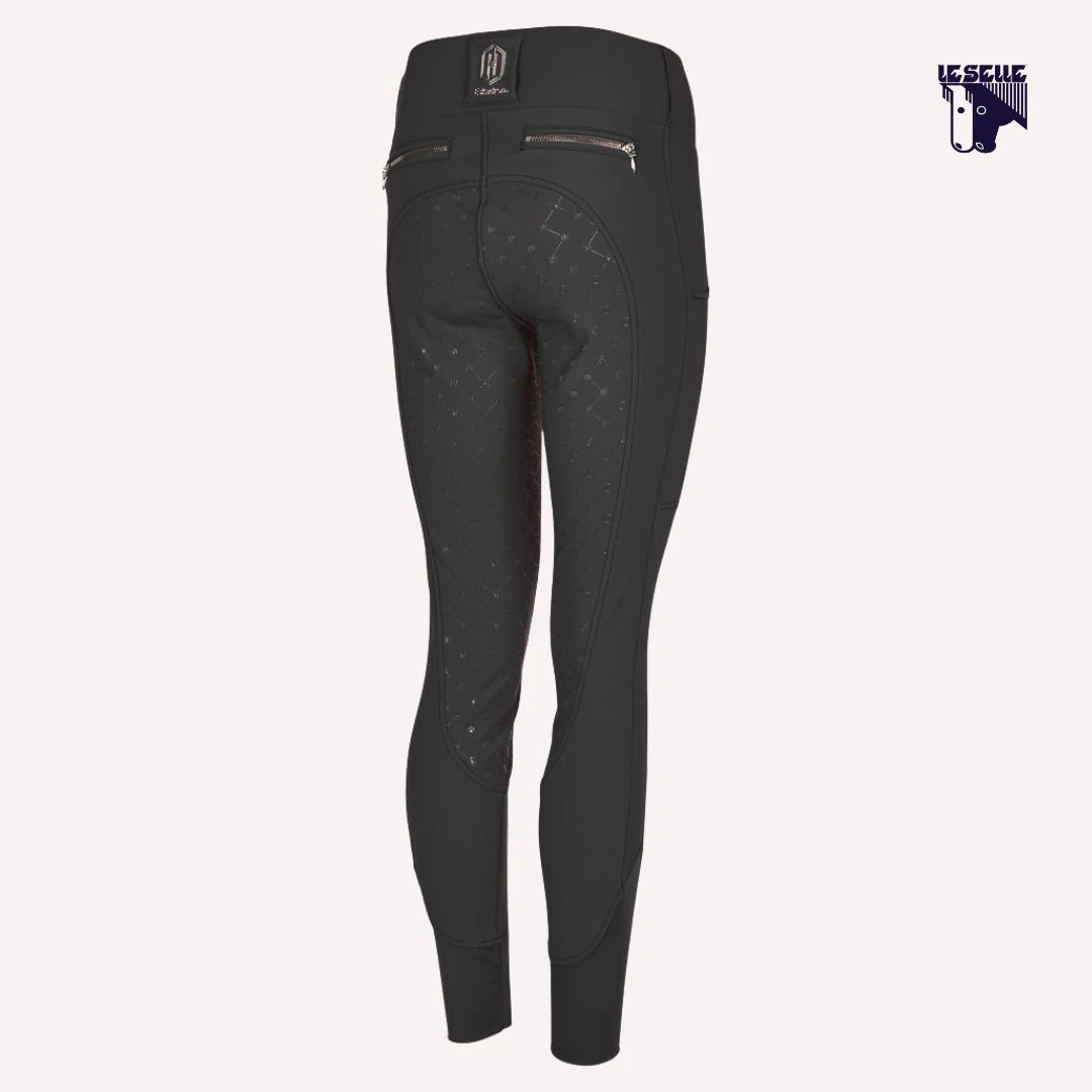 LEGGINGS DONNA ESKADRON HERITAGE - NERO - immagine 3