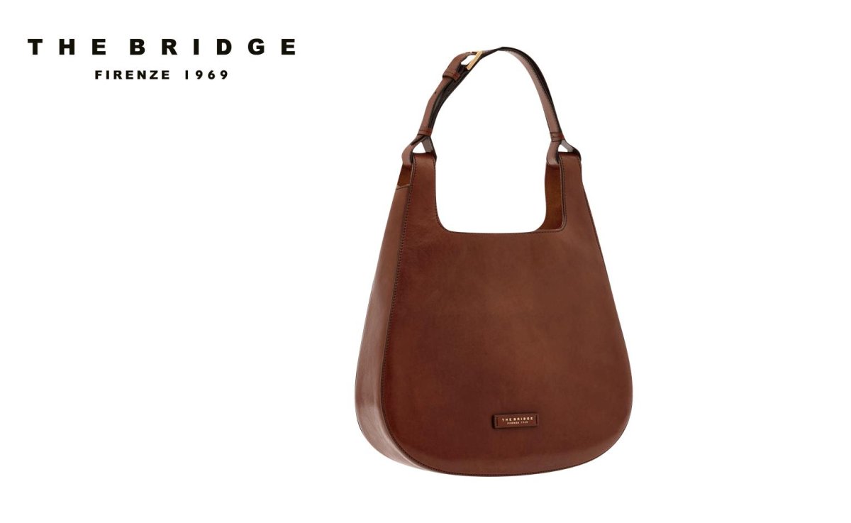 BORSA DONNA A SPALLA IN PELLE THE BRIDGE