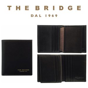 PORTA CARTE DI CREDITO IN PELLE BOVINA – THE BRIDGE-