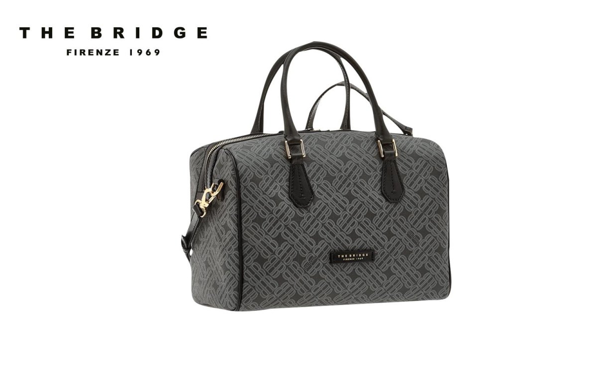 BORSA DONNA CON TRACOLLA E DOPPIO MANICO THE BRIDGE - immagine 2