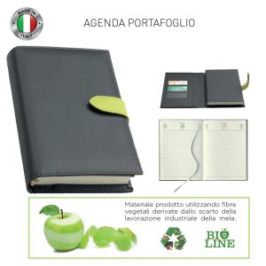 AGENDA PORTAFOGLIO BIOLINE 15x21cm