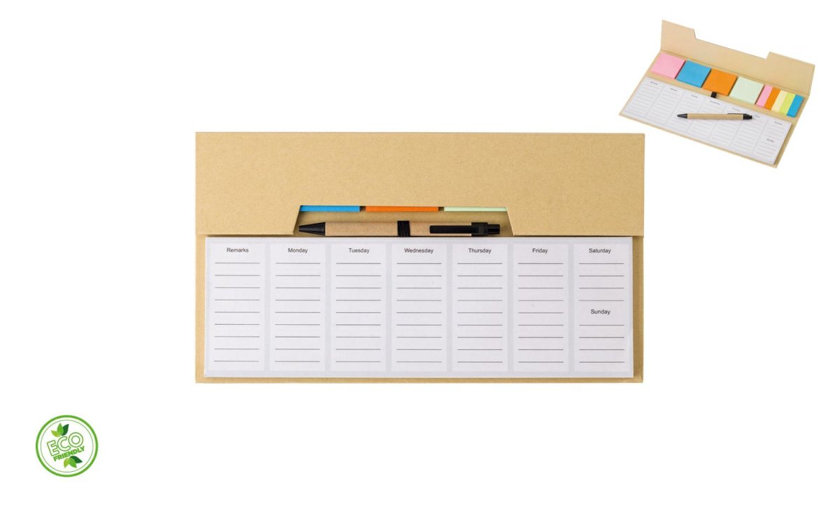 SET MEMO DA SCRIVANIA IN CARTONE - immagine 2