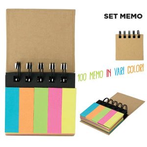 SET MEMO CON SPIRALE