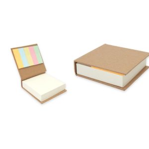 SET MEMO FOGLI BIANCHI E ADESIVI COLORATI