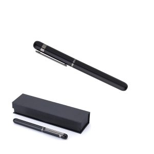 BUDAPEST- PENNA ROLLERBALL IN ALLUMINIO E OTTONE