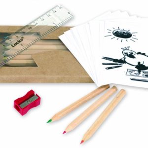 SET DISEGNO – libricino da colorare,matite,righello,temp.