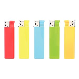 ACCENDINO IN PLASTICA RICARICABILE 50PZ IN COLORI ASSORTITI