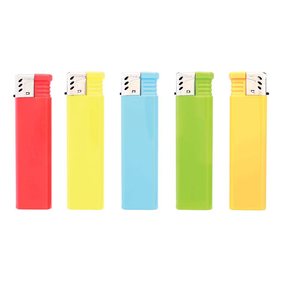 ACCENDINO IN PLASTICA RICARICABILE 50PZ IN COLORI ASSORTITI - immagine 2