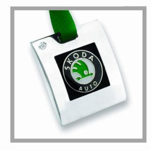 Portachiavi in metallo SKODA