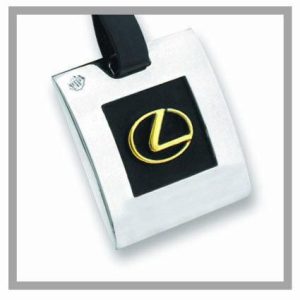 PORTCHIAVI IN METALLO “LEXUS” (DORATO)