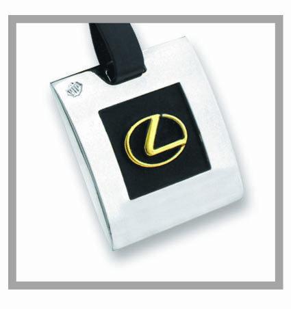 PORTCHIAVI IN METALLO “LEXUS” (DORATO)