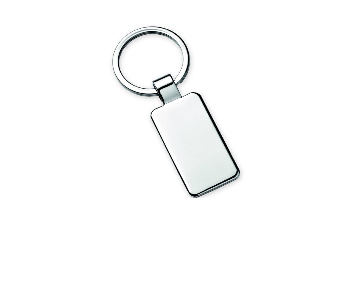 PORTACHIAVI RETTANGOLO IN METALLO - immagine 2