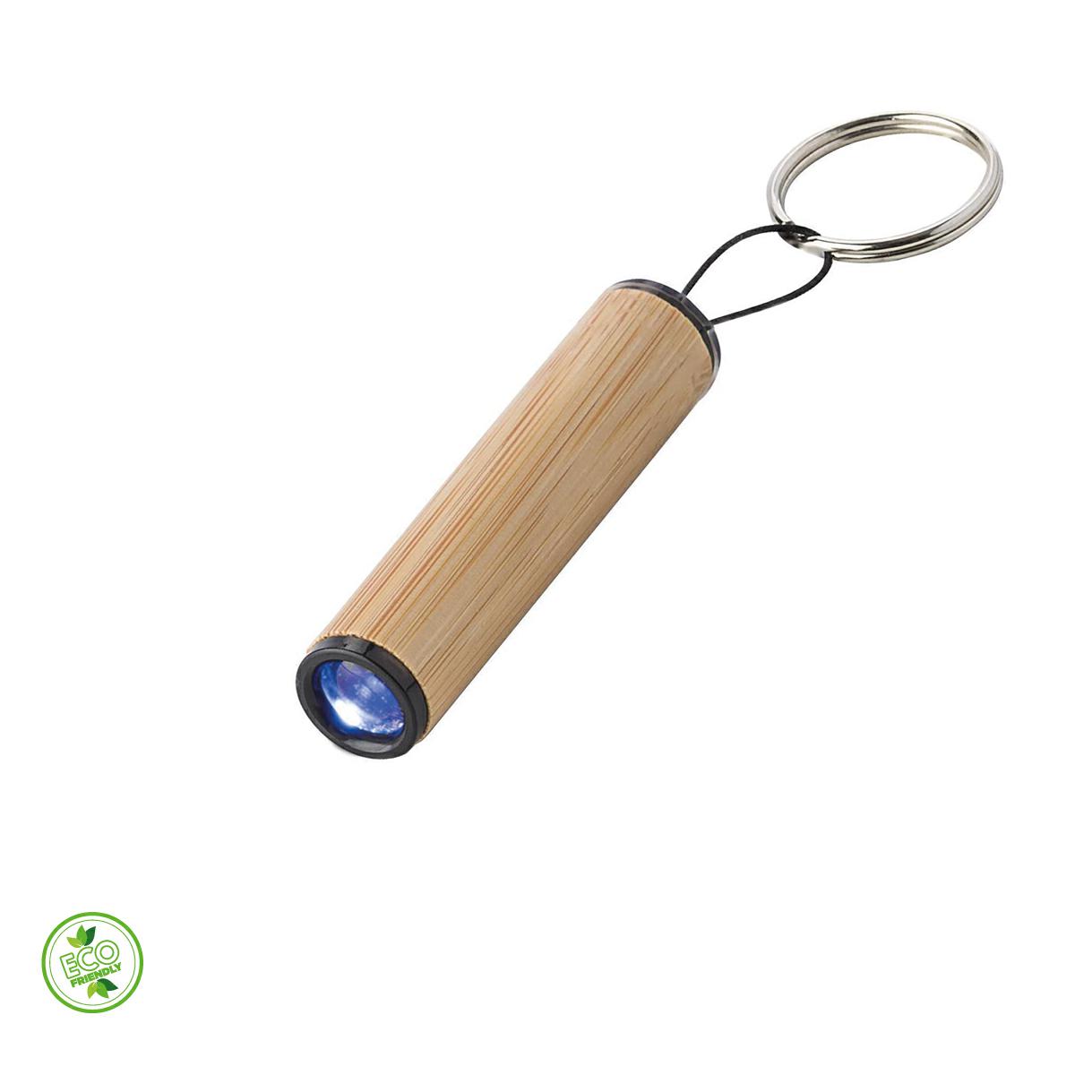 PORTACHIAVI IN BAMBOO CON LED