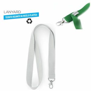 LANYARD IN MATERIALE RPET RICICLATO